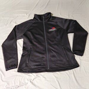 The North Face Women's XL black Tracksuit Top